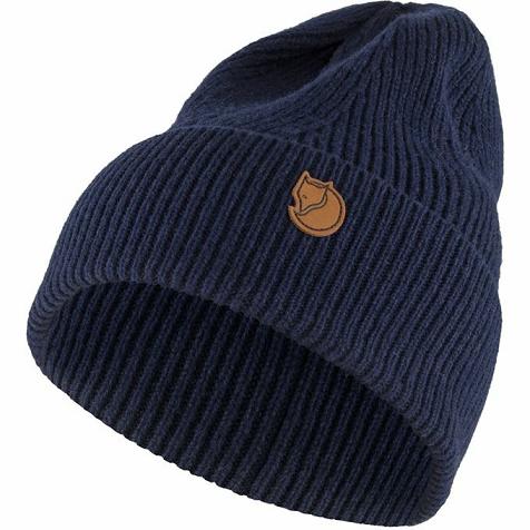 Fjallraven Directional Rib Beanies Dark Navy Singapore For Women (SG-549076)